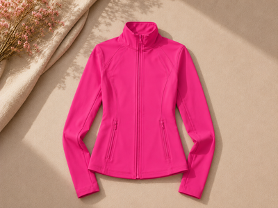 Rose-Carmine Classic Jacket