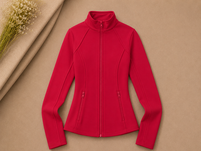 Chinese Red Classic Jacket